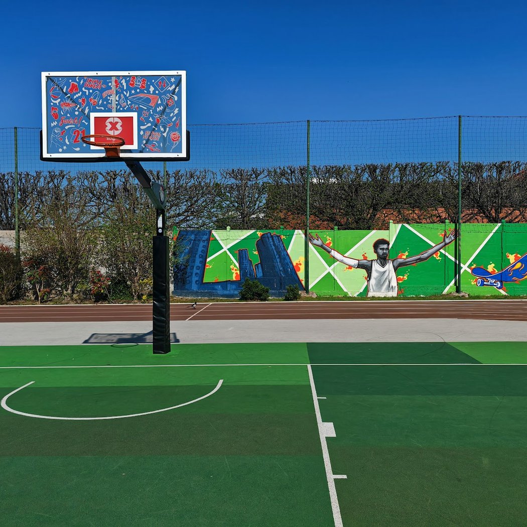 Terrain de basket extérieur 1